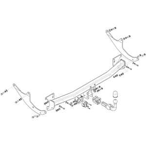 Dragkrok, Avtagbar, mercedes-benz,nissan,renault