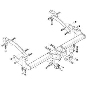 Dragkrok, Avtagbar, fiat,nissan,opel,renault