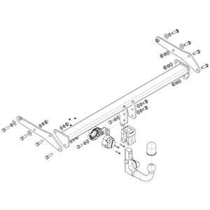 Dragkrok, Avtagbar Seat Arona (kj7, Kjp), seat arona