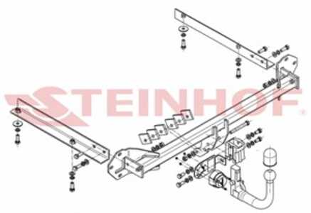 Dragkrok, Avtagbar Honda Civic Ix Tourer (fk), honda civic tourer ix