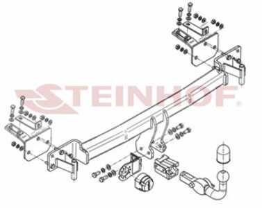 Dragkrok, Avtagbar Bmw 5 Touring (e39), bmw 5 touring [e39]