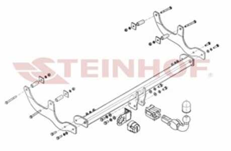 Dragkrok, Avtagbar, dacia sandero, renault sandero/stepway i