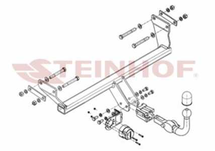 Dragkrok, Avtagbar Dodge Caliber, dodge caliber