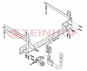 Dragkrok, Avtagbar Fiat Linea (323_, 110_), fiat linea