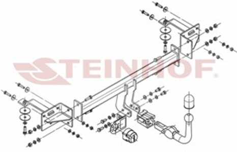 Dragkrok, Avtagbar, fiat bravo ii, lancia delta iii