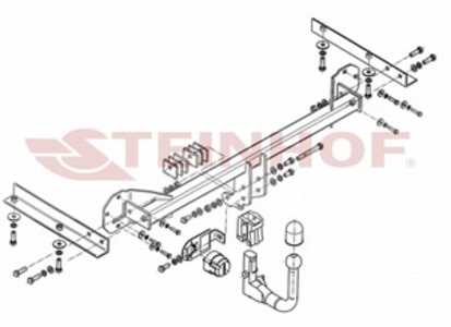 Dragkrok, Avtagbar Honda Civic Ix (fk), honda civic ix