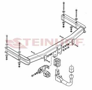 Dragkrok, Avtagbar, seat exeo, exeo st