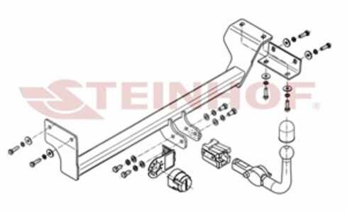 Dragkrok, Avtagbar Kia Picanto Ii (ta), kia picanto ii