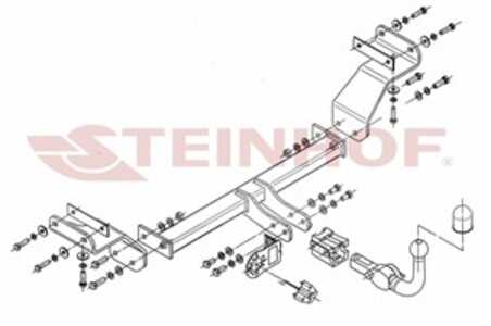 Dragkrok, Avtagbar Kia Cee'd Sw (ed), kia cee'd sw