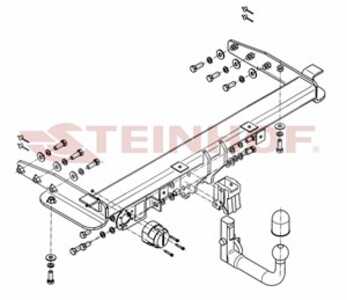 Dragkrok, Avtagbar Jeep Grand Cherokee Iv (wk, Wk2), jeep grand cherokee iv