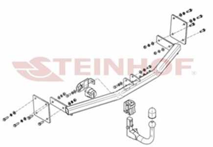 Dragkrok, Avtagbar, kia rio iii, rio hatchback van iii