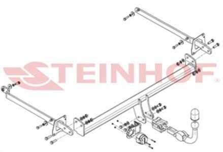 Dragkrok, Avtagbar, renault megane combi van iii, megane grandtour iii