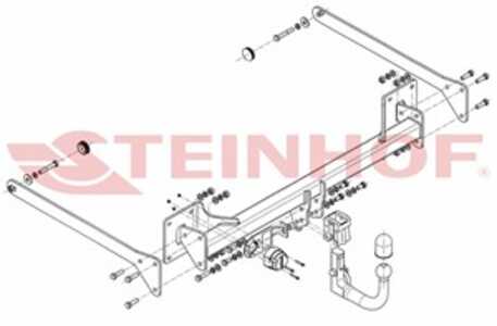 Dragkrok, Avtagbar Audi A8 D4 (4h2, 4h8, 4hc, 4hl), audi a8 d4