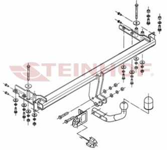 Dragkrok, Standard Chevr Lacetti (j200), chevrolet lacetti