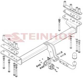 Dragkrok, Standard Landrover Discovery Sport (l550), land rover discovery sport