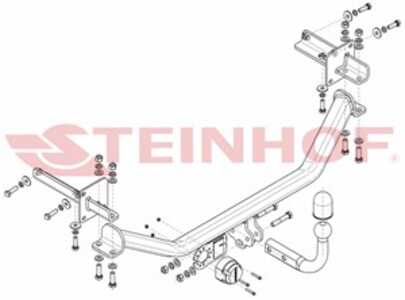 Dragkrok, Standard Suzuk Baleno (fw, Ew), suzuki baleno