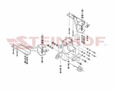 Dragkrok, Standard Toyot Land Cruiser Prado (_j12_), toyota land cruiser prado