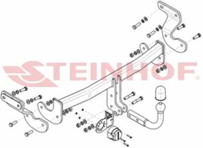 Dragkrok, Standard, kia optima, optima sportswagon