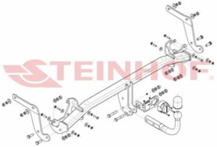 Dragkrok, Standard, peugeot 5008, 5008 ii