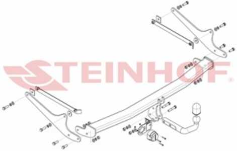 Dragkrok, Standard, renault talisman, talisman grandtour