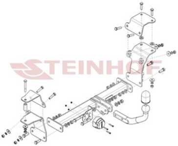 Dragkrok, Standard, suzuki ignis i, ignis ii, ignis iii