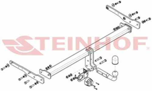 Dragkrok, Standard Vw Touran (5t1), vw touran