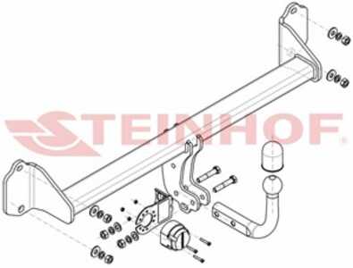 Dragkrok, Standard, bmw 2 active tourer [f45], 2 gran tourer [f46], x1 [f48]