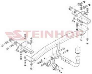 Dragkrok, Standard, fiat 500x, jeep compass, renegade suv