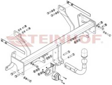 Dragkrok, Standard, fiat doblo flak/chassi