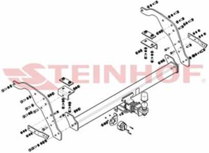 Dragkrok, Standard, ford ranger, mazda bt-50 flak/chassi, bt-50 pick-up, bt-50 pick-up ii