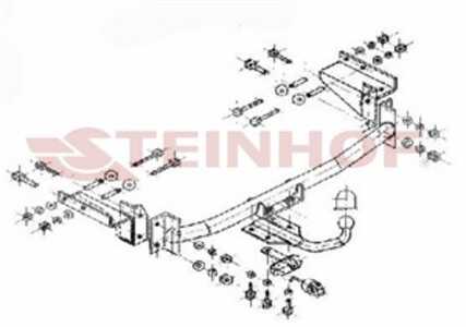 Dragkrok, Standard Fiat Marea (185_), fiat marea