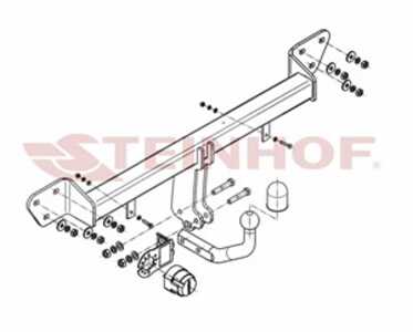 Dragkrok, Standard Bmw 7 (e65, E66, E67) - bmw 7 [e65, e66, e67]