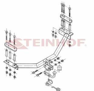 Dragkrok, Standard Fiat Multipla (186_) - fiat multipla