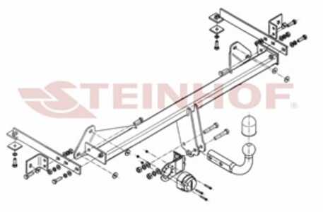 Dragkrok, Standard Fiat 500l (351_, 352_) - fiat 500l