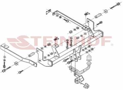 Dragkrok, Standard, citroën c8, c8 van, fiat ulysse, lancia phedra, peugeot 807, 807 van