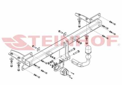 Dragkrok, Standard, kia carnival i, carnival ii