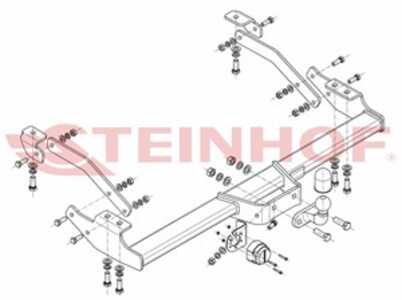 Dragkrok, Standard Opel Vivaro B Buss (x82) - opel vivaro b buss