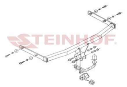 Dragkrok, Standard Seat Ibiza Iii (6l1), seat ibiza iii