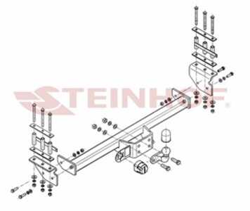 Dragkrok, Standard, nissan patrol gr flak/chassi v