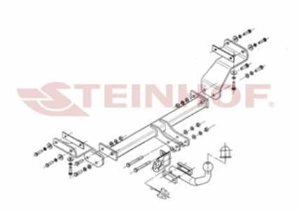 Dragkrok, Standard Kia Cee'd Sw (ed), kia cee'd sw