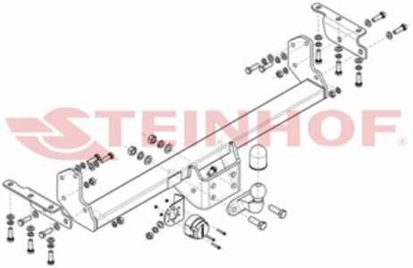 Dragkrok, Standard, nissan np300 navara, np300 navara flak/chassi