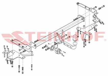 Dragkrok, Standard, toyota corolla verso