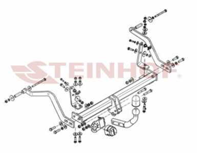 Dragkrok, Standard, renault megane scenic, megane scenic van, scénic minibus,  minivan i, scénic van i