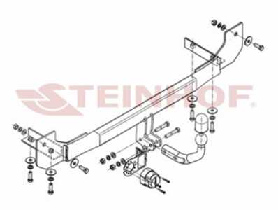 Dragkrok, Standard Seat Ibiza Ii (6k1), seat ibiza ii