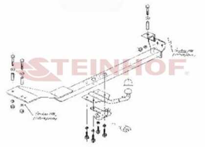 Dragkrok, Standard, fiat bravo i, lancia delta i