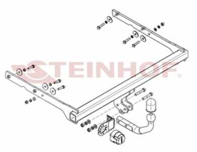 Dragkrok, Standard, ford mondeo turnier iv, mondeo van iv