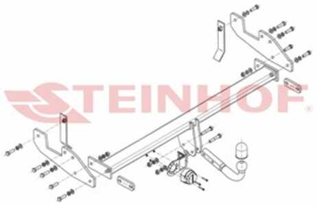 Dragkrok, Standard, toyota hilux flak/chassi, hilux pick-up vii