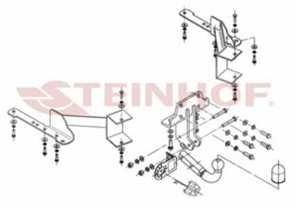 Dragkrok, Standard, toyota land cruiser prado, land cruiser van