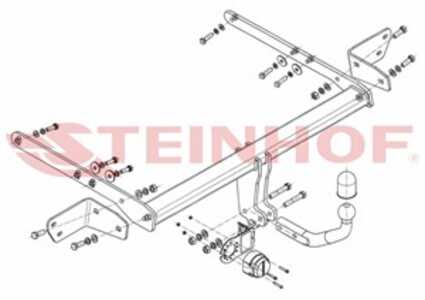 Dragkrok, Standard, ford mondeo halvkombi v, mondeo sedan v, mondeo turnier v