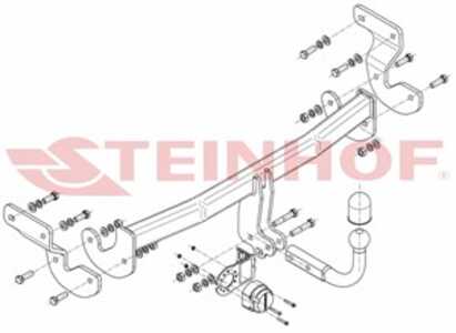 Dragkrok, Standard, hyundai i40 i, i40 cw i, i40 kombi van i